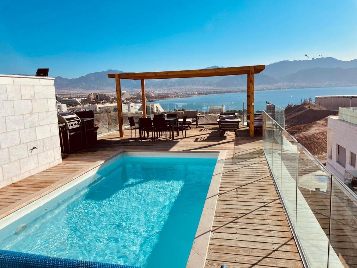 Villa Sea View 100 M From The Beach Eilat Buitenkant foto